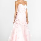 Strapless Sweetheart  prom gown