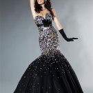 Charming  Sweatheart  Neck Beaded  prom gown