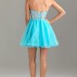 Sequined  & Beaded  A-line Prom dress