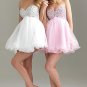 Sequined  & Beaded  A-line Prom dress