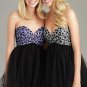 Sequined  & Beaded  A-line Prom dress