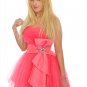 Wonderful  Short   tulle  cocktail  dress