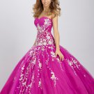 2012 Popular ball gown sweetheart-neck quinceanera dresses