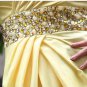 Silk-like Strapless Beading Floor-length Prom / Evening Dress