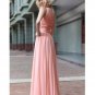 Sexy Tencel Pink Beading A-line Prom / Evening Dress