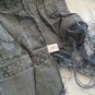 Silk Black Oriental Print Wrap Shawl Scarf
