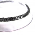 Black Stainless Half Persian 4 in 1 Chainmaille Necklace