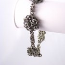 Beautiful Stainless Chainmaille Flower Bracelet