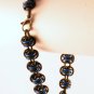 Blue and Black Rhinos Chainmaille Bracelet