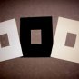 5 each 8x10 BLACK WHITE CREAM Mat ACEO 2.5x3.5 4x6 5x7