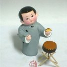 Hand Painted Clay Doll cl86393