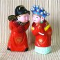 Hand Painted Clay Doll w02020
