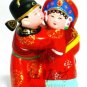 Hand Painted Clay Doll w02083