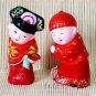 Hand Painted Clay Doll w06045