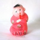 Hand Painted Clay Doll k817