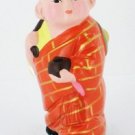 Hand Painted Clay Doll k621 little monk