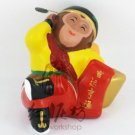 Hand Painted Clay Doll b96188