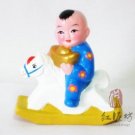 Hand Painted Clay Doll b99057