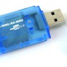 USB 2.0 SDHC / SD / MMC memory card reader