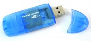 USB 2.0 SDHC / SD / MMC memory card reader