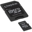 Kingston 2GB microSD Digital Card w/ SD Adapter (•¿•)