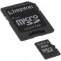 Kingston 2GB microSD Digital Card w/ SD Adapter (•¿•)