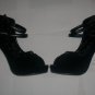 Womens Danita K size 8.5 black open toe shoes
