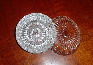 Lead Crystal Coasters