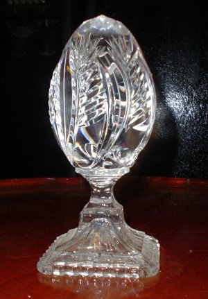 Lead Crystal Egg Decoration