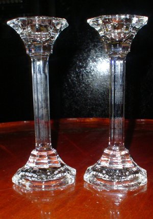 Crystal Candlesticks