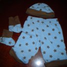 Pants, Booties, and Hat