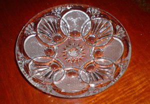 24% Lead Crystal Dish/Plate
