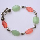 Seafoam and Coral Bracelet was $23.95