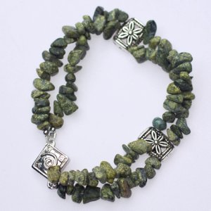 Double-Strand Green Stone Bracelet was $24.95