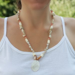 Shells with Shell Pendant Necklace was $29.95