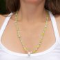 Kiwi and Silver Necklace was $29.95