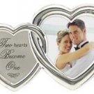 Romantic Two Hearts Silver Love 2X3