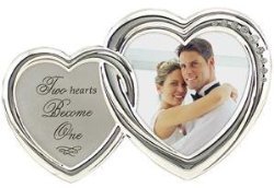 Romantic Two Hearts Silver Love 2X3