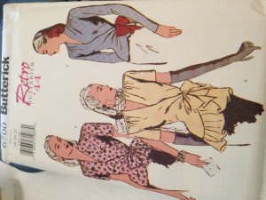 Retro Butterick '44 Pattern