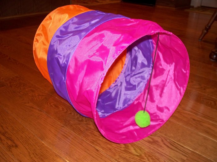 nylon cat tunnel