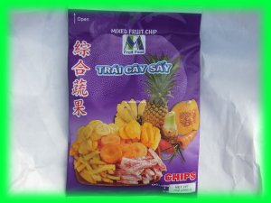 NATURAL MIXED FRUIT CHIP HEALTHY SNACK - USA SELLER
