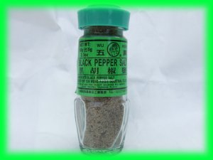ALL NATURAL ASIAN BLACK PEPPER SALT - USA SELLER
