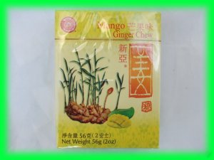 MANGO GINGER CHEW CANDY - USA SELLER
