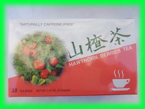 NATURAL HAWTHORN BERRIES TEA - CAFFEINE FREE -US SELLER