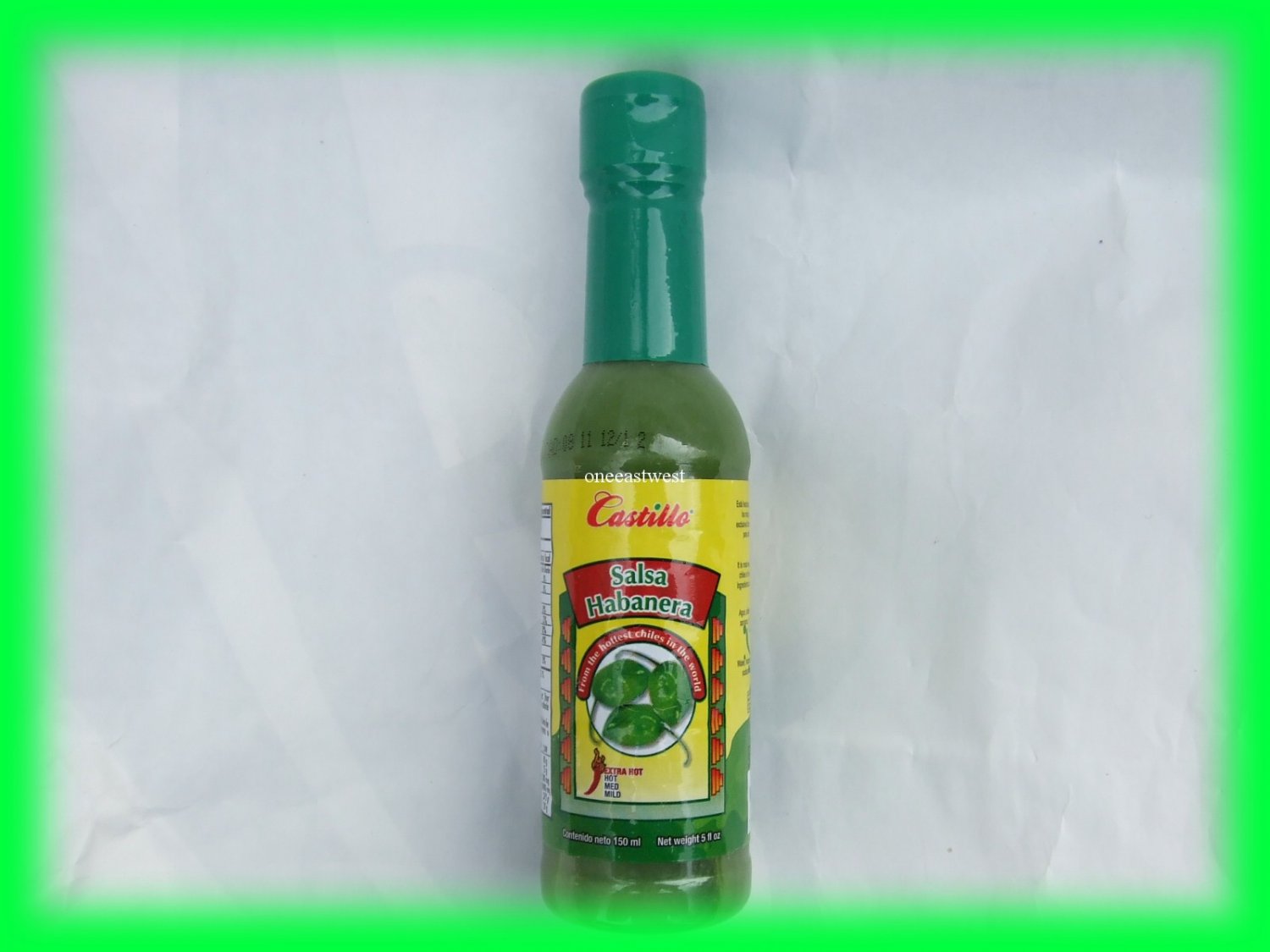 CASTILLO SALSA HABANERA EXTRA HOT SAUCE (Green)