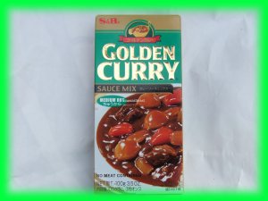 GOLDEN CURRY SAUCE MIX MEDIUM HOT - USA SELLER