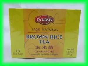 ALL NATURAL BROWN RICE GREEN TEA GENMAI-CHA - US SELLER
