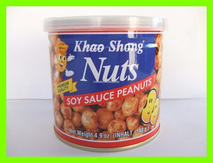 SOY SAUCE PEANUTS PREMIUM QUALITY SNACK - USA SELLER