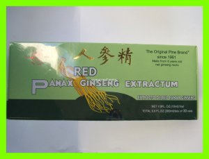 RED PANAX GINSENG EXTRACTUM - 30 BOTTLES - USA SELLER