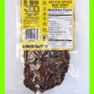 HOT FIVE SPICES BEEF JERKY ASIAN SNACK - USA SELLER